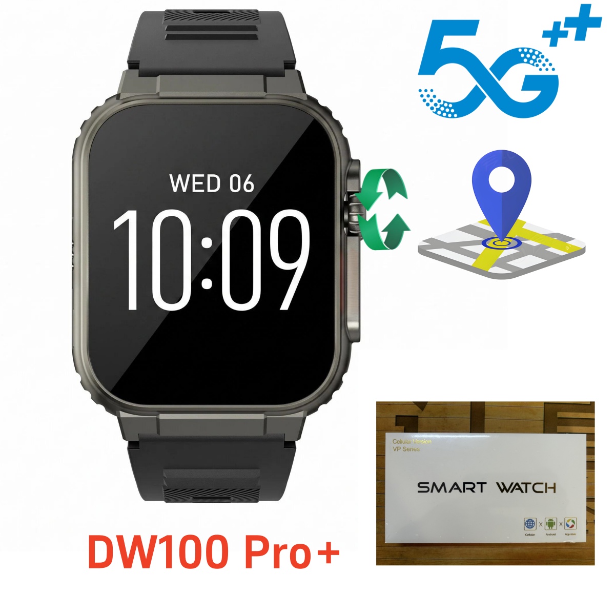 Smartwatch Id - Montre connectée DW100 Pro plus Touch