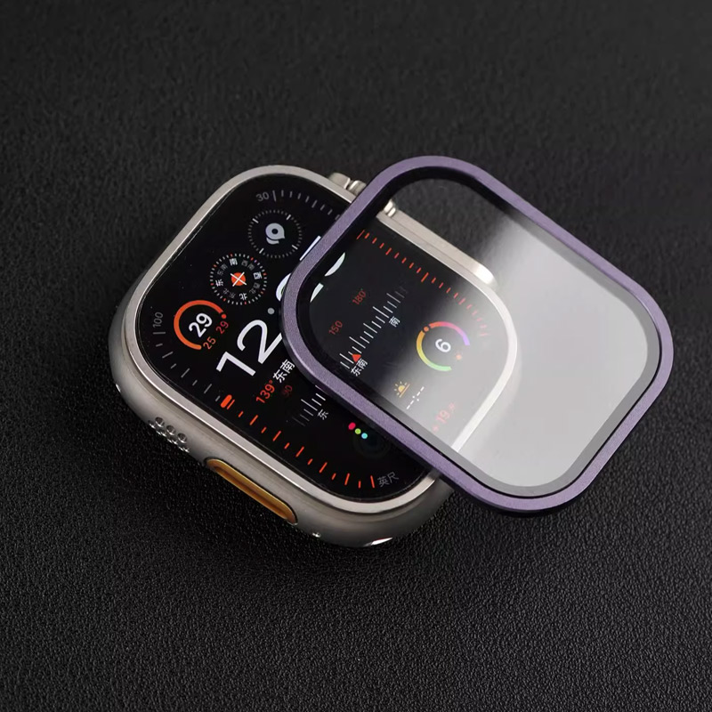 Smartwatch Case - Verre trempé pour Apple Watch Ultra