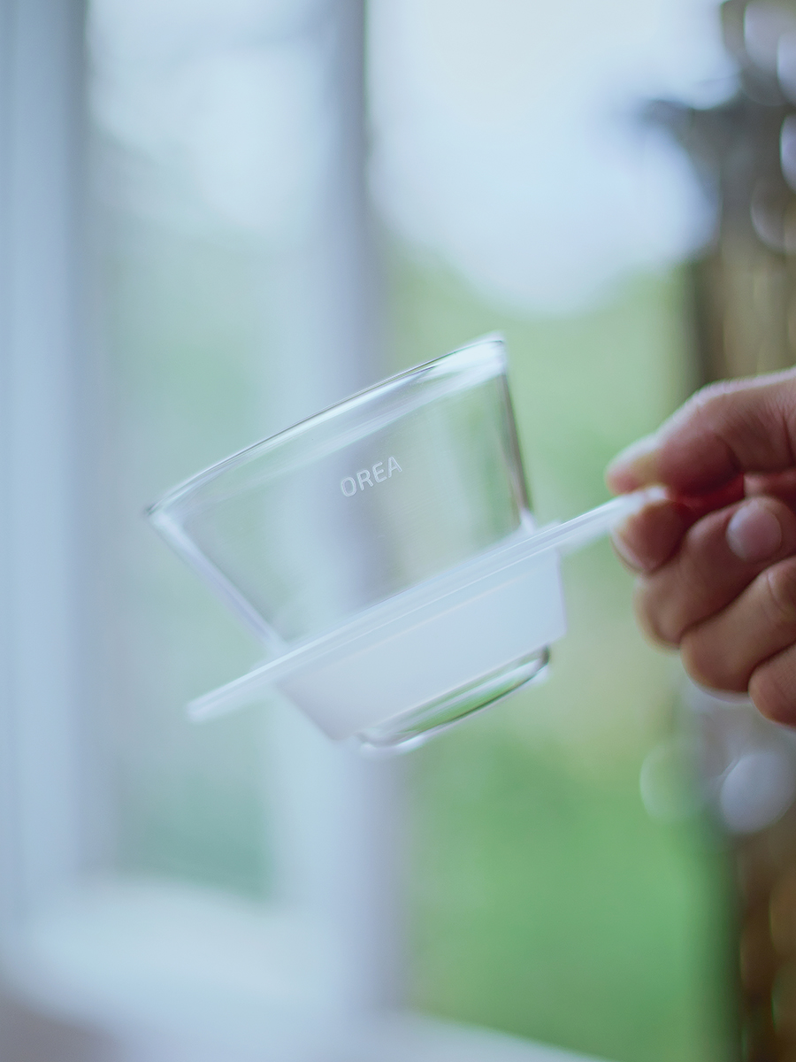 Silicone Band Replacement - Filtre à café en verre en