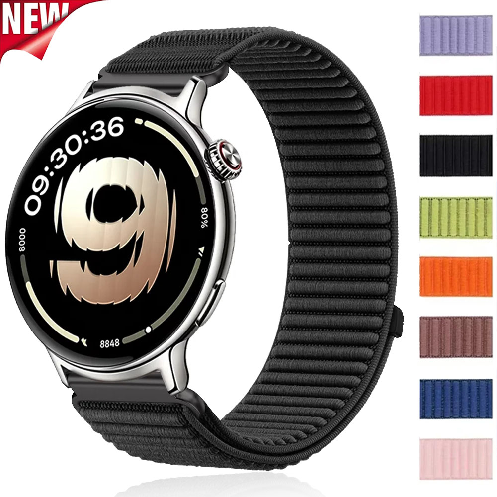 Smartwatch X2 - Bracelet en Nylon tressé de 18/20/22mm,