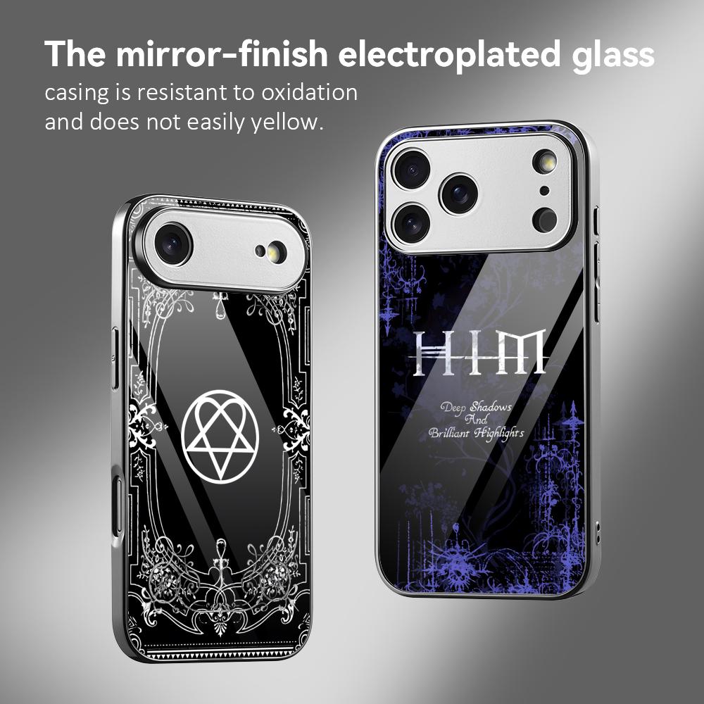 Apple Iphone 15 Pro Max - Coque de téléphone antichoc en métal