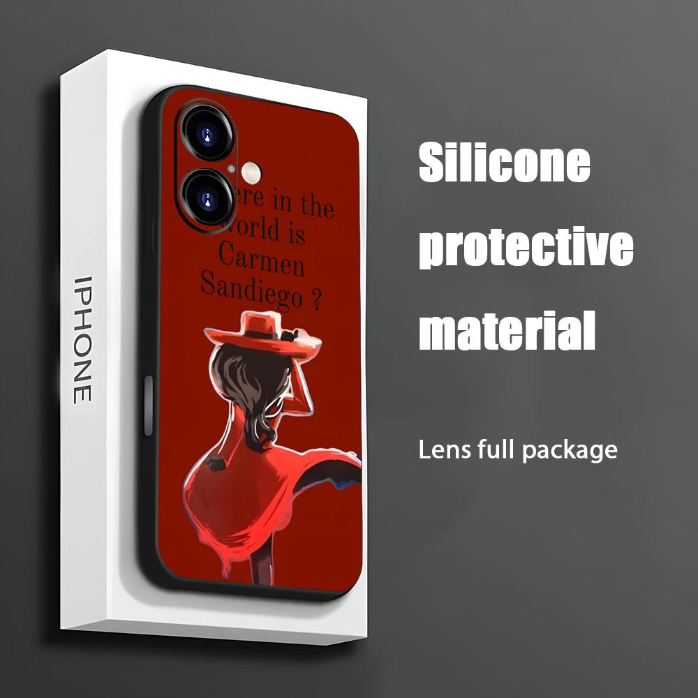 Apple Iphone 15 Pro Max - Coque de téléphone dessin animé Carmen
