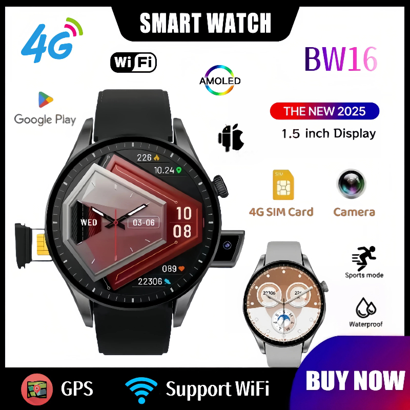 Smartwatch Id - Nouvelle montre intelligente 4G BW16 :