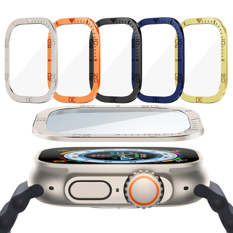 Smartwatch Case - Verre trempé pour Apple Watch Ultra