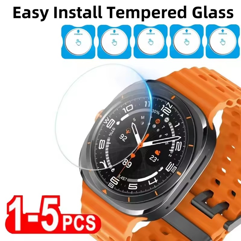 Samsung Smartwatch Ultra Accessories - 1-5 pièces verre trempé Premium pour