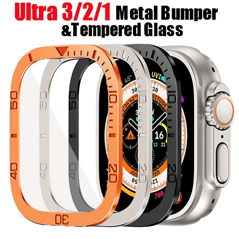 Smartwatch Case - Protecteur d'écran pour Apple Watch Ultra