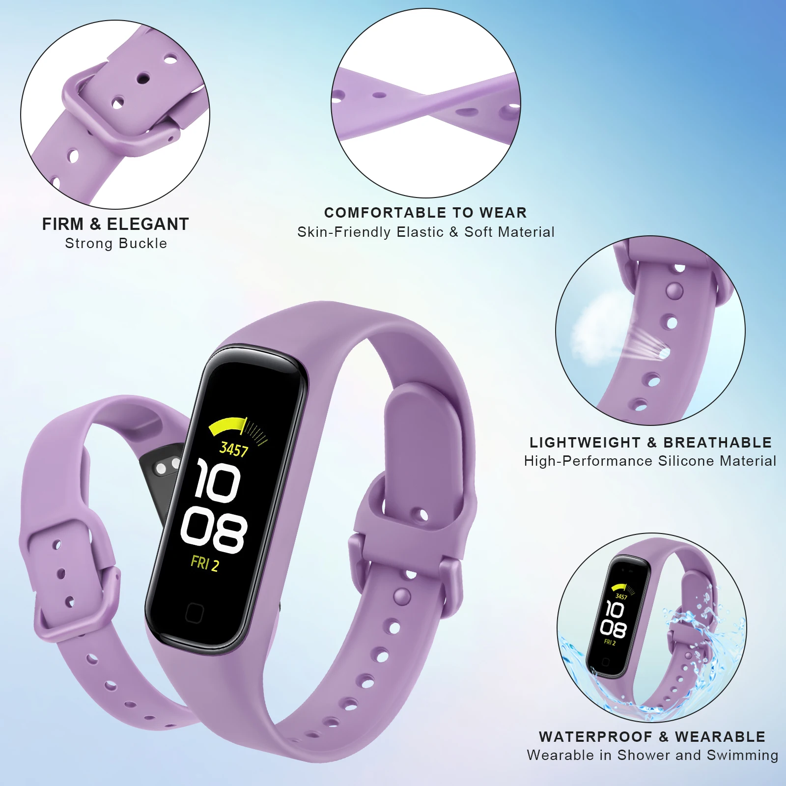 Bracelet en Silicone souple po - Silicone Band Replacement avis et prix