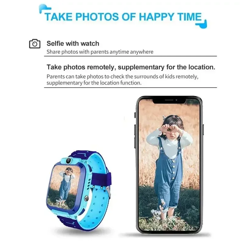 Montre intelligente pour enfan - Smartwatch Id avis et prix