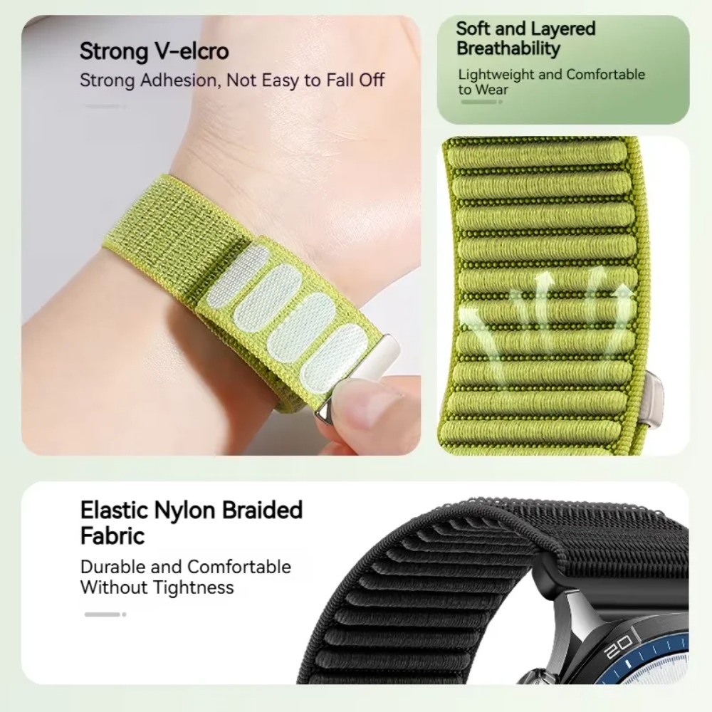 Bracelet en Nylon tressé de 18 - Smartwatch X2 avis et prix