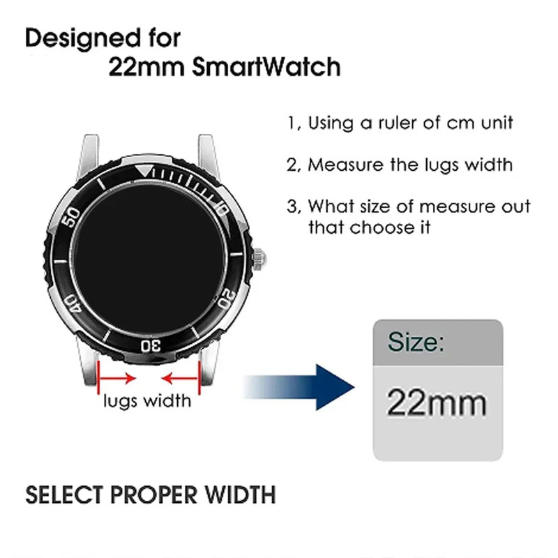 Bracelet océan 22mm pour montr - Smartwatch X2 avis et prix