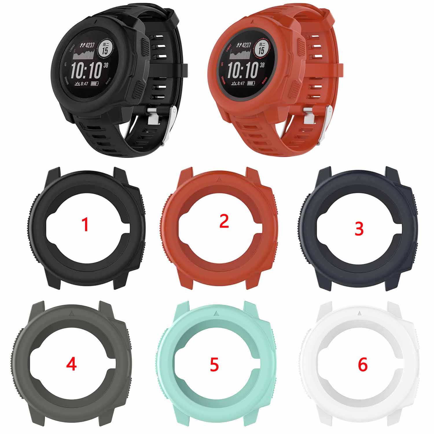 Bracelet de montre en silicone - Silicone Band Replacement avis et prix