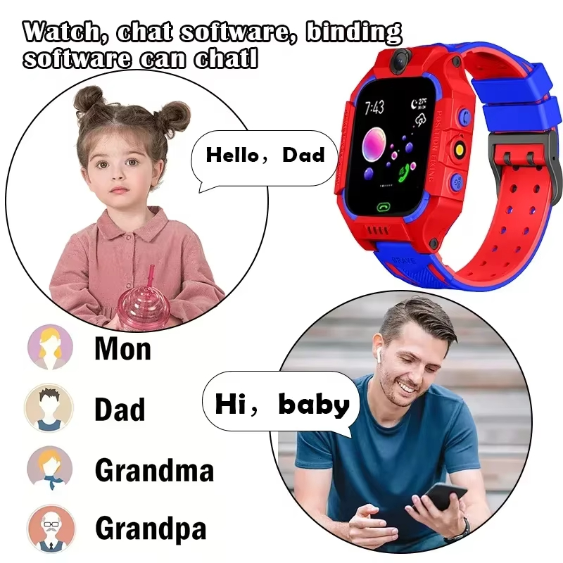 Montre intelligente pour enfan - Smartwatch Id avis et prix